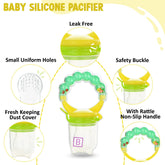 Baby Feeding Fruit Nibbler for Baby (Green)